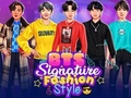 Игра BTS Signature Fashion Style