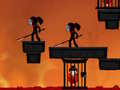 Игра Ninja Stickman Warrior HTML5