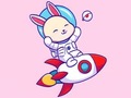 Игра Coloring Book: Rabbit Astronaut