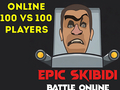 Игра Epic Skibidi Battle Online