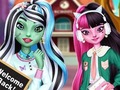 Игра Monster Girls Back To School