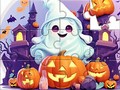 Игра Jigsaw Puzzle: Halloween Cute Ghost