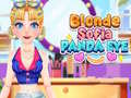 Игра Blonde Sofia Panda Eyes
