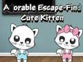Игра Adorable Escape Find Cute Kitten