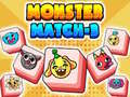 Игра Monster Match-3 