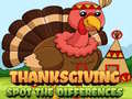 Игра Thanksgiving Spot the Difference