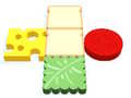 Игра Burger Fold Puzzle