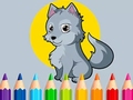 Игра Coloring Book: Wolf