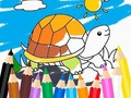 Игра Coloring Book: Sunny Turtle