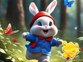 Ігра Jigsaw Puzzle: Running Rabbit