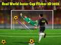 Игра Real World Soccer Cup Flicker 3D 2023