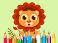 Игра Coloring Book: Baby Lion