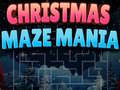 Игра Christmas maze game