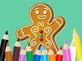 Игра Coloring Book: Gingerbreads