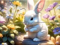 Игра Jigsaw Puzzle: Sunny Forest Rabbit