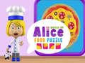 Игра World of Alice Food Puzzle