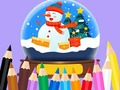 Игра Coloring Book: Christmas Crystal Ball