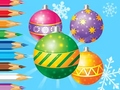 Игра Coloring Book: Christmas Decorate Balls