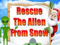 Игра Rescue The Alien From Snow