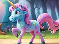 Игра Jigsaw Puzzle: Magic Forest Unicorn