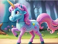 Игра Jigsaw Puzzle: Magic Forest Unicorn