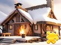 Игра Jigsaw Puzzle: Snow House