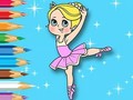 Игра Coloring Book: Ballet Girl