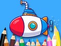 Игра Coloring Book: Submarine