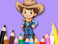 Игра Coloring Book: Cowboy