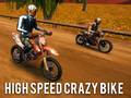 Игра High Speed Crazy Bike