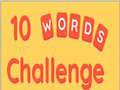 Игра 10 Words Challenge