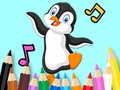 Игра Coloring Book: Dancing Penguin