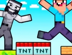 Игра Нуб Гигачад: Испытание трюков паркура онлайн
