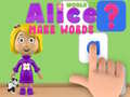 Ігра World of Alice Make Words