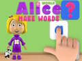 Игра World of Alice Make Words