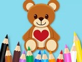 Игра Coloring Book: Toy Bear