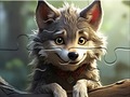 Игра Jigsaw Puzzle: Smiling Wolf