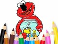 Игра Coloring Book: Elmo New Friend