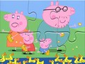 Ігра Jigsaw Puzzle: Peppa Pig Feed Ducks