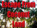 Игра Escape From Coconut Land