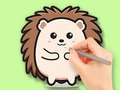 Игра Coloring Book: Cute Hedgehog