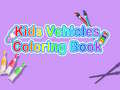 Игра Kids Vehicles Coloring Book