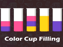 Игра Color Cup Filling