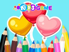 Игра Coloring Book: Heart Balloons