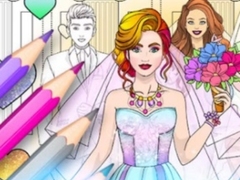 Игра Wedding Coloring Dress Up Game