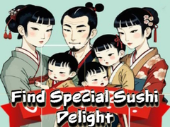Игра Find Special Sushi Delight