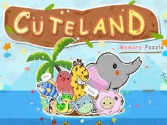 Игра Cuteland Memory Puzzle 