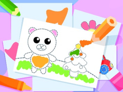 Игра Toddler Drawing: Cute Pig