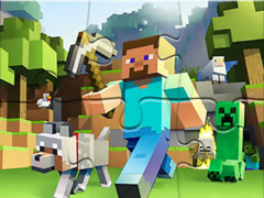 Ігра Jigsaw Puzzle: Minecrafter