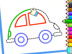 Игра Toddler Drawing: Cute Car